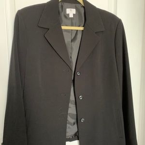Apt 9 suit jacket, black size 14